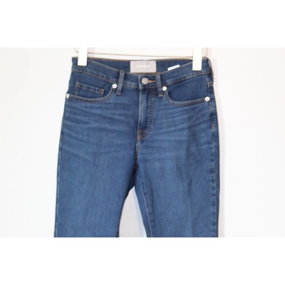 ✨2/$20 Everlane Mid Rise Skinny Ankle Jeans Blue Dark Wash Jean Size 26 H14249 - Picture 4 of 16